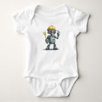 Traje de una pieza para bebé niño constructor de r