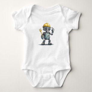 Body Para Bebé Traje de una pieza para bebé niño constructor de r