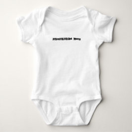 Body Para Bebé Traje de una pieza para bebé niño de mamá