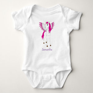 Body Para Bebé Traje de unicornio alado para bebé Party Baby