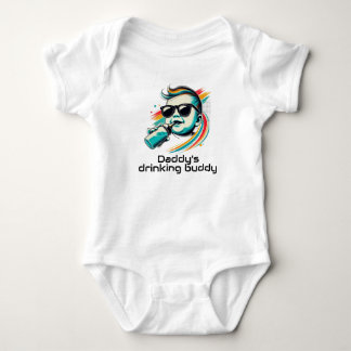 Body Para Bebé Traje entero de humor para bebé divertido compañer