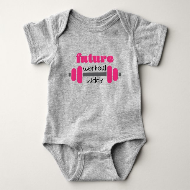 Body Para Bebé Traje futuro de bebé (Anverso)