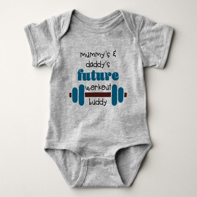 Body Para Bebé Traje futuro de bebé (Anverso)