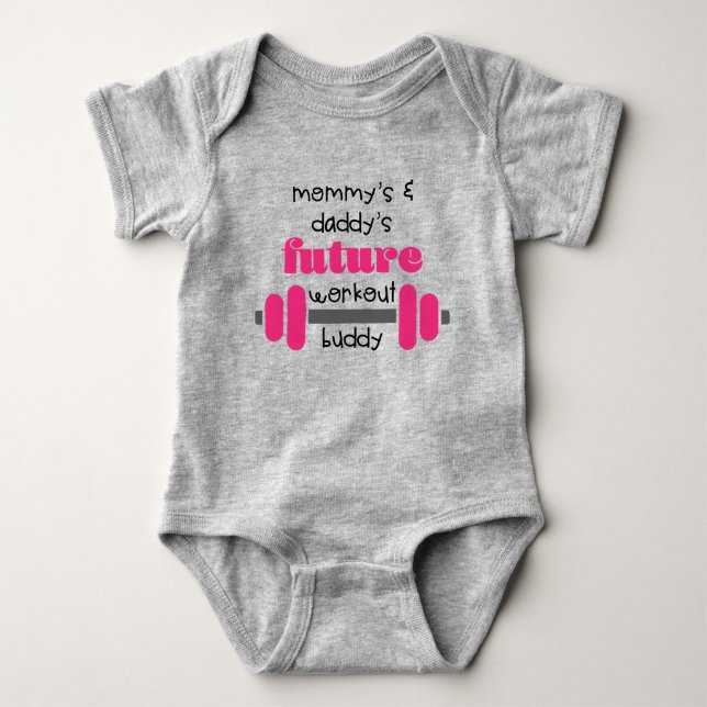Body Para Bebé Traje futuro de bebé (Anverso)