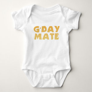 Body Para Bebé Traje G'Day Mate