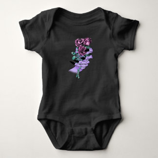 Body Para Bebé Traje gótico Bouquet Baby Bodysuit