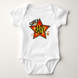 Body Para Bebé Traje infantil Super Star Baby