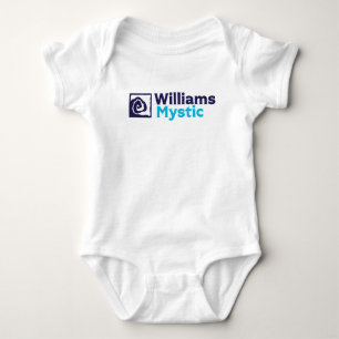 Body Para Bebé Traje para bebé con logotipo de Williams-Mystic