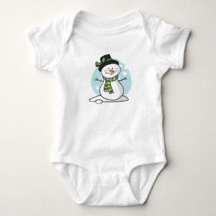 Body Para Bebé Traje para bebé de Snowman