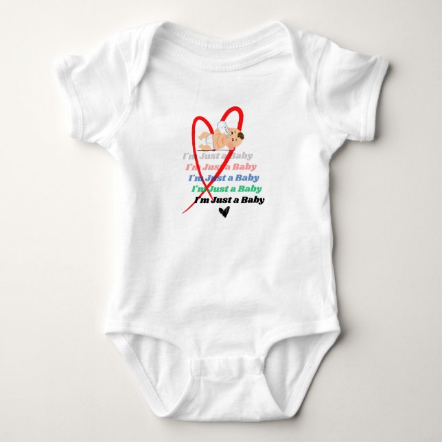 Body Para Bebé Traje para bebés (Anverso)