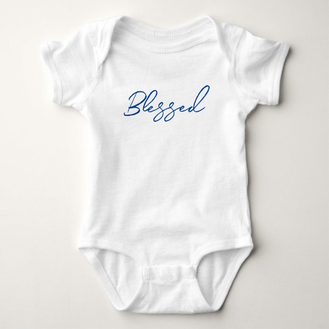 Body Para Bebé Traje para bebés bendecidos (Anverso)