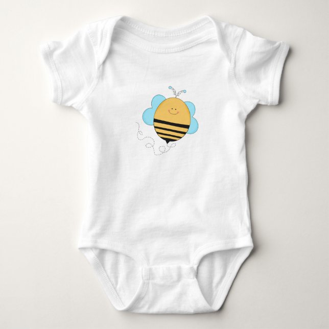 Body Para Bebé Traje para bebés/Bumblebeo lindo (Anverso)