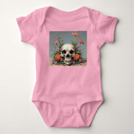 Body Para Bebé Traje para bebés - Chica - Calavera de renacimient