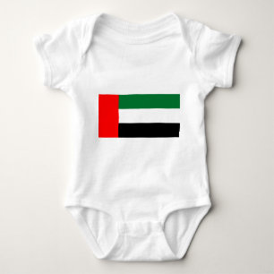 Body Para Bebé Traje para bebés con bandera de los Emiratos Árabe
