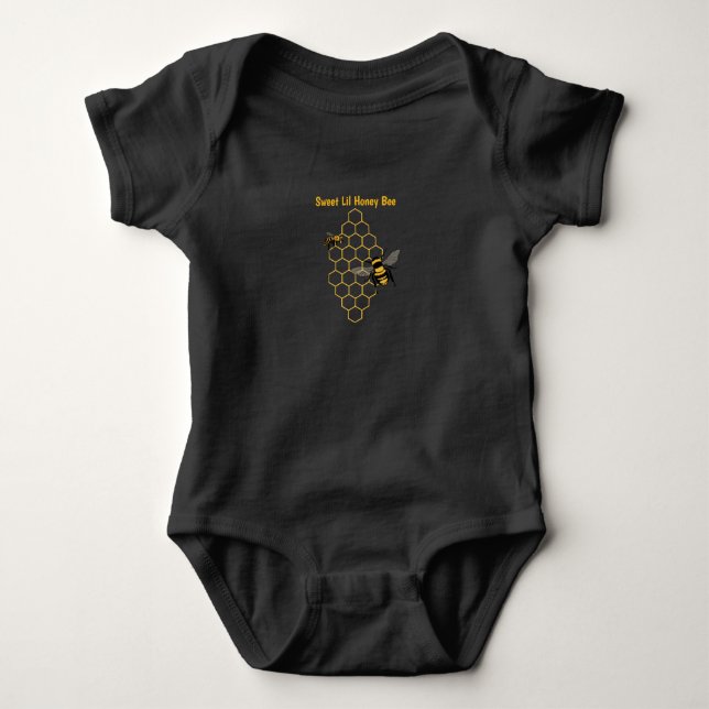 Body Para Bebé Traje para bebés de bebe de miel (Anverso)