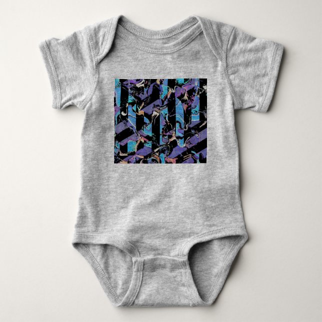 Body Para Bebé Traje para bebés de Eyesore (Anverso)