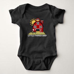 Body Para Bebé Traje para bebés en el campo de Little Farmer