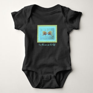 Body Para Bebé Traje para bebés gemelos Angelfish Baby Bodysuit