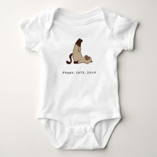 Body Para Bebé Traje para bebés lindo y tonto - Equipo adorable