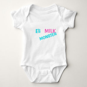 Body Para Bebé Traje para bebés - Monstruo de la leche