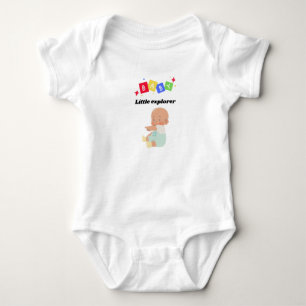 Body Para Bebé Traje para bebés - Pequeño Explorador Aventura