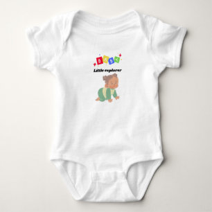 Body Para Bebé Traje para bebés - Pequeño Explorador Aventura