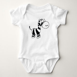 Body Para Bebé Traje para bebés/Vest - cebra
