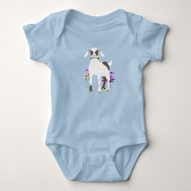 Body Para Bebé Traje para bebés y cabras (Anverso)