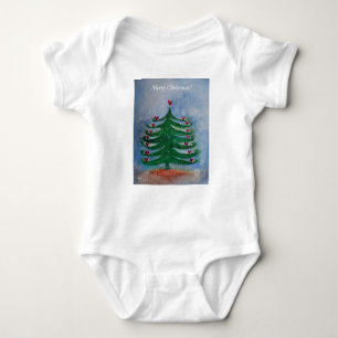 Body Para Bebé Traje para el bebé de navidad
