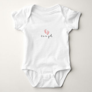 Body Para Bebé Traje para niñas con estampas T-Shirt