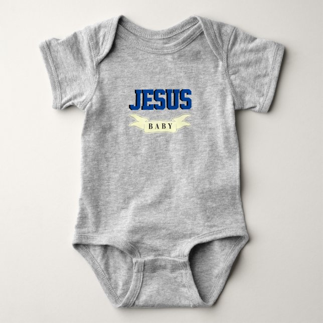 Body Para Bebé Traje para niños de Jesús (Anverso)