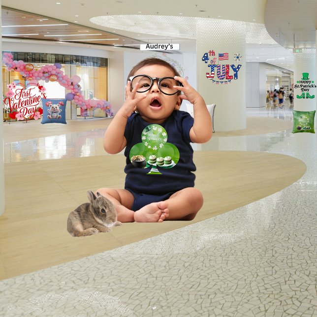 Body Para Bebé Traje para niños en el día de San Patricio (Subido por el creador)