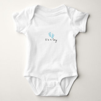 Body Para Bebé Traje para niños pequeños con huellas