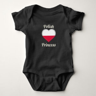 Body Para Bebé Traje para princesas polacas
