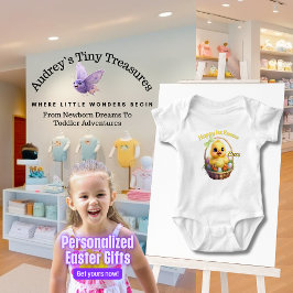 Body Para Bebé Traje personalizado para bebés de Pascua