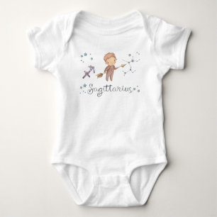Body Para Bebé Traje y camiseta para bebé Sagitario