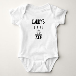 Body Para Bebé Traje y camiseta para el pequeño Alp de papá