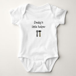 Body Para Bebé Trajecito de ayuda de papá, Bodysuit, Enterizo