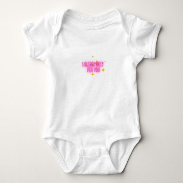 BODY PARA BEBÉ TRAJES DE BRILLO Y BODYS PARA BEBÉS (Anverso)
