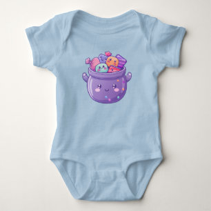 Body Para Bebé Trajes dulces Kawaii Cauldron Baby Bodysuit