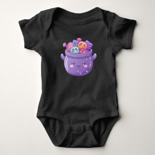 Body Para Bebé Trajes dulces Kawaii Cauldron Baby Bodysuit