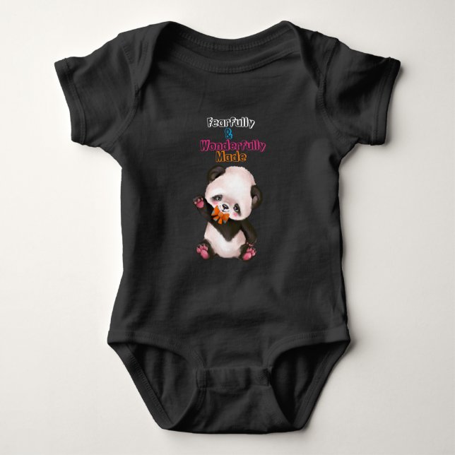 Body Para Bebé Trato Feroz Y Maravilloso Hecho (Anverso)