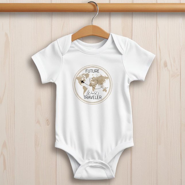 Body Para Bebé Travellers Baby Bodysuit (Future World Traveler Baby Bodysuit)