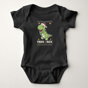 Body Para Bebé Tree-Rex Funny Dinosaur Pun T-Rex