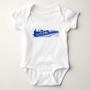 Body Para Bebé Tren de época - Armada