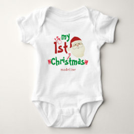 Body Para Bebé Trendy Cute Santa Claus My First Christmas Newborn