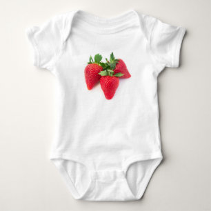 Body Para Bebé Tres fresas