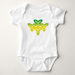 Body Para Bebé Tri-blade gótico