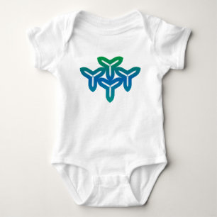 Body Para Bebé Tri-blade gótico