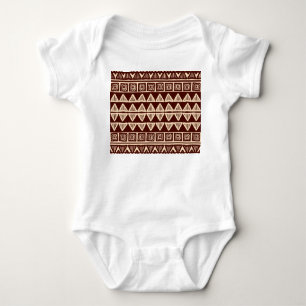 Body Para Bebé Tribal a rayas: Obra de arte fundamental.